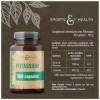 Gélules de Potassium Citrate – 300 Gélules – Végan – 682,2 mg par Portion Quotidienne – Citrate de Potassium complément alime