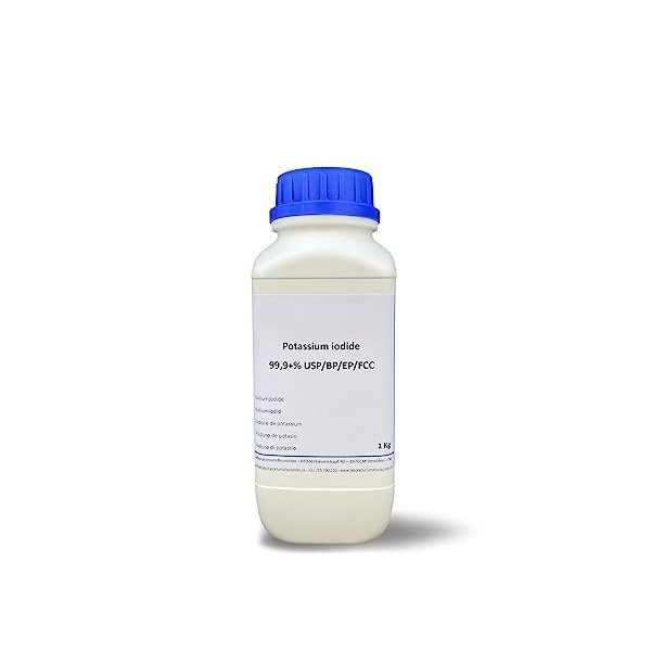 Poudre diodure de potassium PURE Iodure de potassium pour rayonnement IODE 20gr Potassium