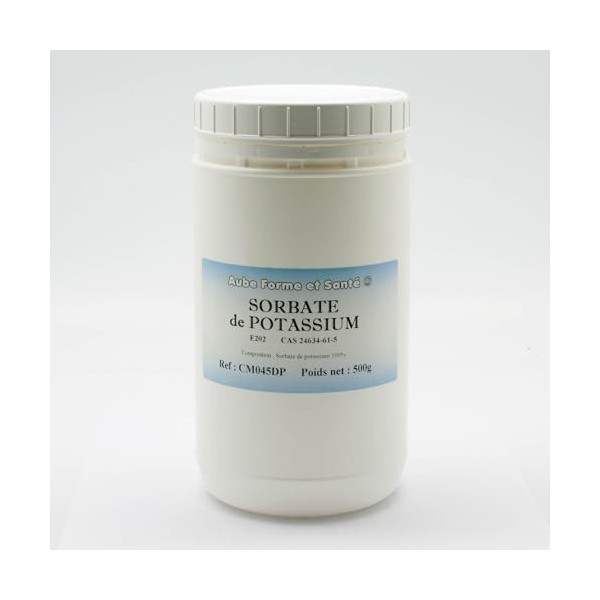 Sorbate de potassium E202 - Pot inviolable 100 g Potassium