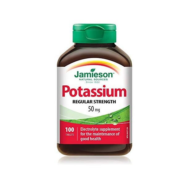 Jamieson Potassium 50 mg 100 tablet