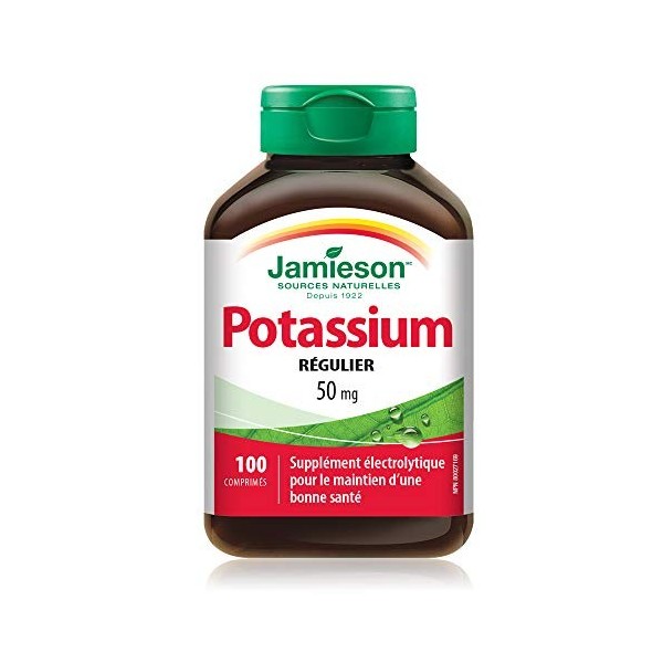 Jamieson Potassium 50 mg 100 tablet