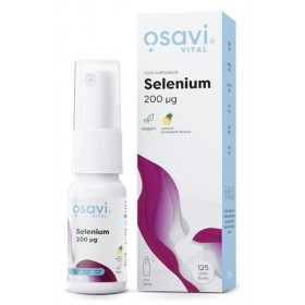 Selenium Oral Spray, 200mcg Pineapple - 25 ml. Sélénium