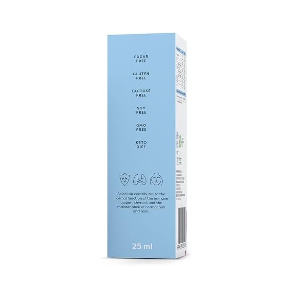 Selenium Oral Spray, 200mcg Pineapple - 25 ml. Sélénium
