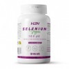 HSN Selenium | L-Sélénométhionine 100 mcg | 4 mois dapprovisionnement | Haute biodisponibilité | Végétalien, sans gluten, sa