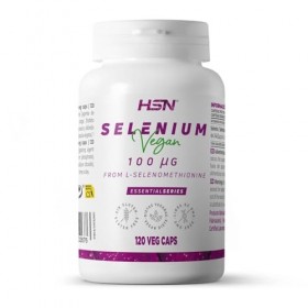 HSN Selenium | L-Sélénométhionine 100 mcg | 4 mois dapprovisionnement | Haute biodisponibilité | Végétalien, sans gluten, sa