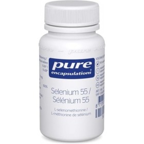 Pure Encapsulations - Sélénium 55 - L-Méthionine de Sélénium - Oligo-Élément & Antioxydant - Aide au Fonctionnement Normal du