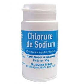 ERJEAN SODIUM CHLORURE GASTRORESISTANT 90