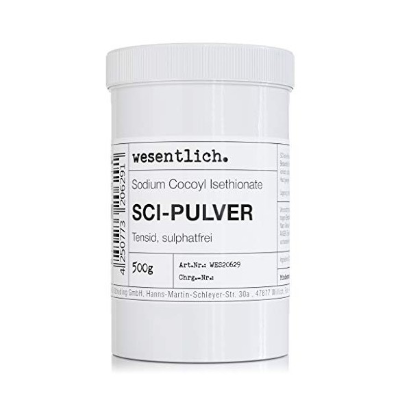 SCI - Sodium Cocoyl Isethionate - 500g - Tensioactif doux essentiel