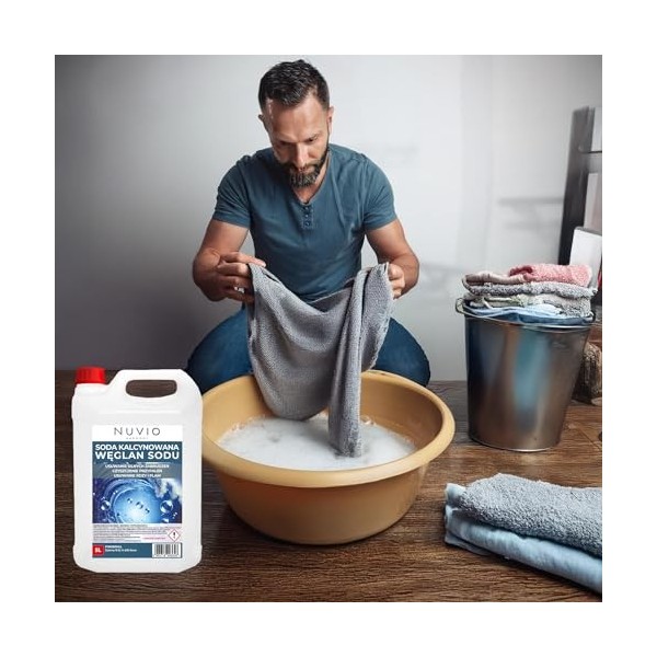 Carbonate de sodium 5L carbonate de sodium pour le lavage Nuvio