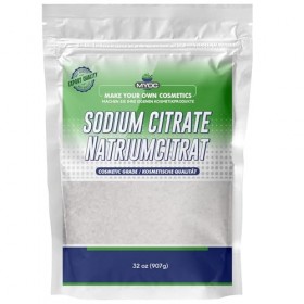 Myoc Cosmetic Grade Sodium Citrate – Agent régulateur de pH et polisseur pour soins de la peau, soins personnels et formulati