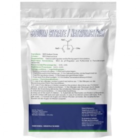 Myoc Cosmetic Grade Sodium Citrate – Agent régulateur de pH et polisseur pour soins de la peau, soins personnels et formulati