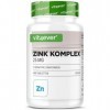 Complexe Zinc 25 mg - 400 Comprimés - Avec 3 Formes de Zinc Biodisponibles Bisglycinate de Zinc, Gluconate de Zinc, Citrate 
