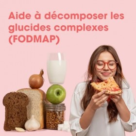 Intoleran Quatrase Forte Enzymes digestives - 108 gélules | Complément alimentaire hautement dosé pour lintolérance au FODMA