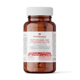 Complément avec Zinc et Vitamines B3 et B6 | Bien-être Émotionnel et Nerveux | 60 Gélules Végétales | Végan | Sans Gluten ni 