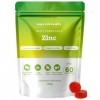 Gummies Zinc 25mg – Contribue au Maintien de Cheveux, Ongles, Peau Normaux, Soutien du Système Immunitaire et de la Fonction 