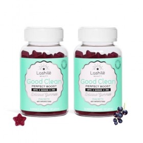 Lashilé Beauty - Complément Alimentaire Anti-Acné - Peau Nette & Anti-Imperfections - Régule le Sébum & Purifie - Good Clean ...