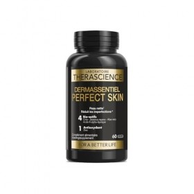 DERMASSENTIEL PERFECT SKIN |Peau nette & sans imperfections |Acné légère à modérée | 4 bioactifs : aloe vera, palmier nain, o