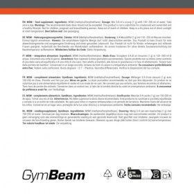 GymBeam MSM – Poudre végétalienne soluble pour articulations, os, tendons et cartilage, soutien pour sportifs, 250 g, Sans s MSM