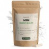 Cupplement MSM 60 comprimés | Préparations MSM | Poudre de la plus haute qualité | 500 mg par capsule