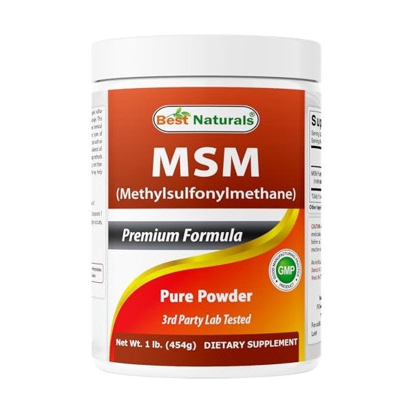 Best Naturals MSM Pure Powder, 1 Lb