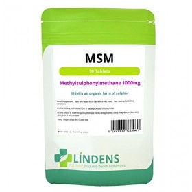 MSM Méthyl-sulfonyl-méthane 1000mg, 90 Comprimés, mixte sur la santé& mobilité