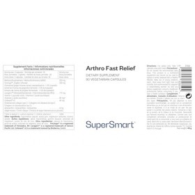 Arthro Fast Relief - Complément Alimentaire Articulations - Collagène Type 2 et PEA Validés Cliniquement, MSM, Astaxanthine, 