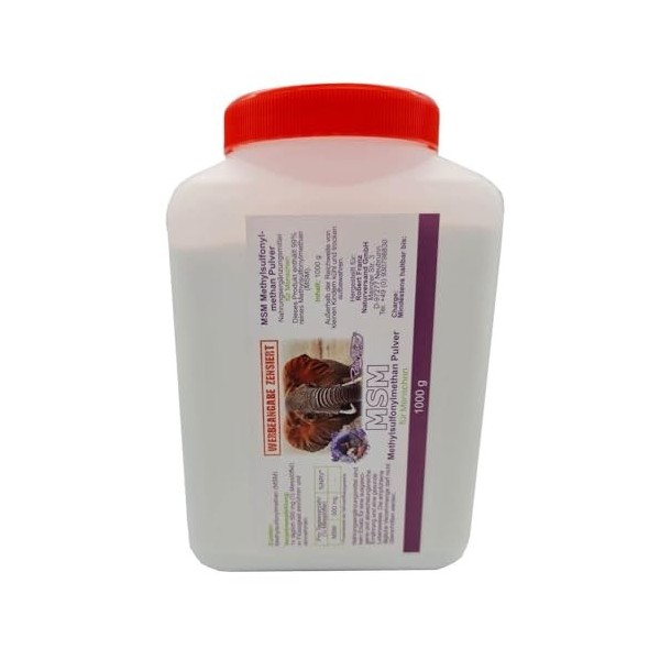 Robert Franz Poudre MSM 1000 g