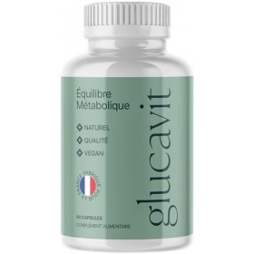 Glucavit Gélules - Ingrédients Naturels pour Hommes et Femmes - 60 Capsules pour 1 Mois