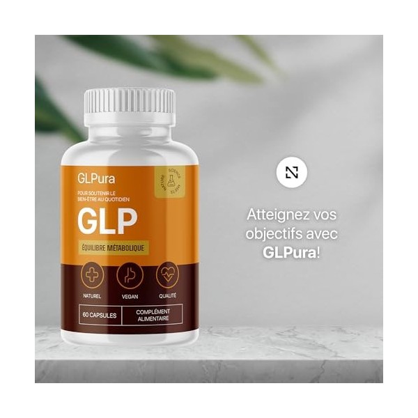 GLPura Gélules - Ingrédients Naturels pour Hommes et Femmes - 60 Capsules par Flacon 1 Multi-vitamines et minéraux