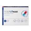 TESTONAX Complexe Vitalité Homme – Formule avancée à base de plantes et dacides aminés avec zinc – 60 capsules – Complément 