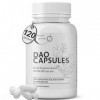 Capsules DAO Histamine – 120 Capsules DAO avec Diamine Oxydase – Enzyme DAO issue de Pousses de Pois – Complément DAO Aliment