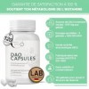 Capsules DAO Histamine – 120 Capsules DAO avec Diamine Oxydase – Enzyme DAO issue de Pousses de Pois – Complément DAO Aliment