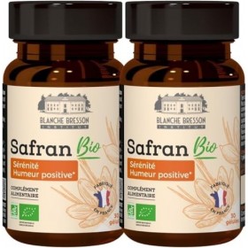 BLANCHE BRESSON - Safran Bio Safr’Inside™ - Humeur Positive & Sérénité - Extrait Breveté Techcare Extraction™ - Dosage Optim ...