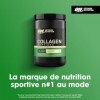 Optimum Nutrition Poudre de Peptides de Collagène avec Vitamine C pour Articulations, Non Aromatisé, 20 g Collagène par Porti
