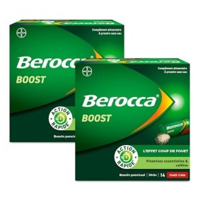 Berocca® Boost Stick - Effet coup de fouet - Aide à réduire la fatigue -Vitamine B12, Guarana, Caféine, Vitamine C et Magnési...