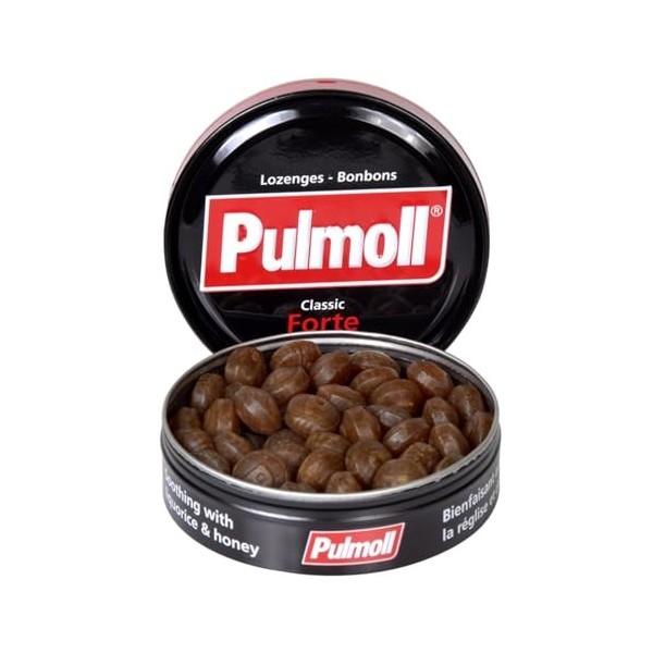 Pulmoll | Pastilles Pulmoll | Depuis 1946 Forte Black 