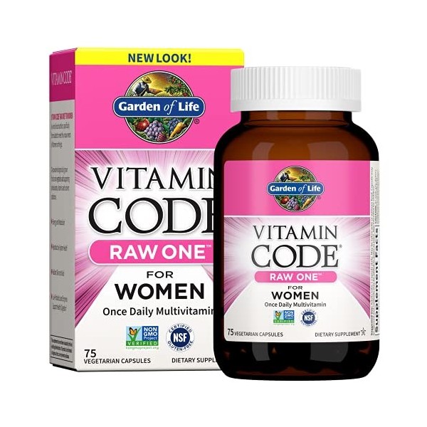 Garden of Life - Formule Brute Unique pour Femmes - 75 capsules végétales dUltraZorbe