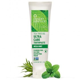 Desert Essence Toothpaste - Tea Tree U/Care Mint - 6.25 Oz