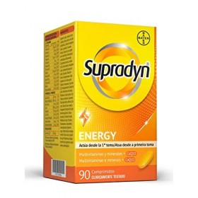 Supradyn Energy 90 comprimés + 30 cadeau | Multivitamines, minéraux et coenzyme Q10