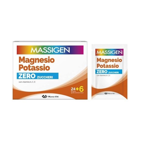 Massigen Magnesio & Potassio Zero Zuccheri