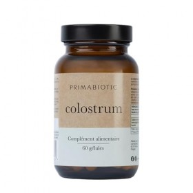 Primabiotic Colostrum – Colostrum Bovin Haute Teneur | Gélules Pures et Concentrées | Soutien Immunitaire et Digestif | Compl