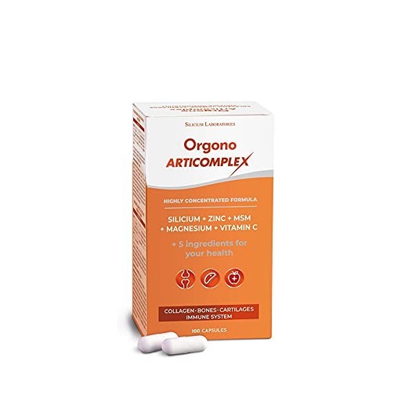 Orgono Articomplex. vitamines et minéraux silicium minéraux essentiels perte Compenser, renforce les articulations, les os et...