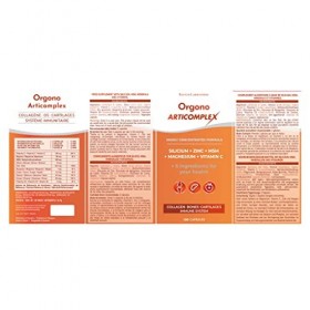 Orgono Articomplex. vitamines et minéraux silicium minéraux essentiels perte Compenser, renforce les articulations, les os et...