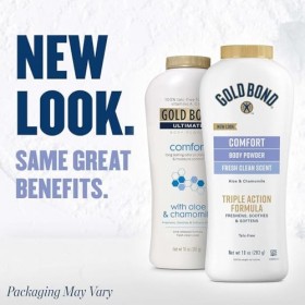 Gold Bond Ultimate Comfort Poudre pour le corps 295 ml
