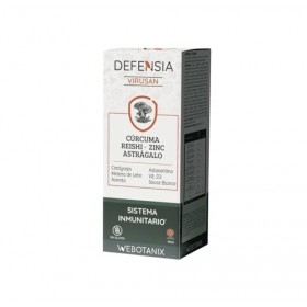 Webotanix - Virus Defensia - Gouttes 30 ml - Cordyceps - Reishi - Curcuma - Astragale - Crinière de lion - Acerola - Zinc - V