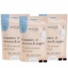 EPYCURE - Gummies Cheveux & Ongles Sans Sucres - Stimule Pousse, Brillance & Résistance - 97% Naturel - Vitamines B6, B5, Bio