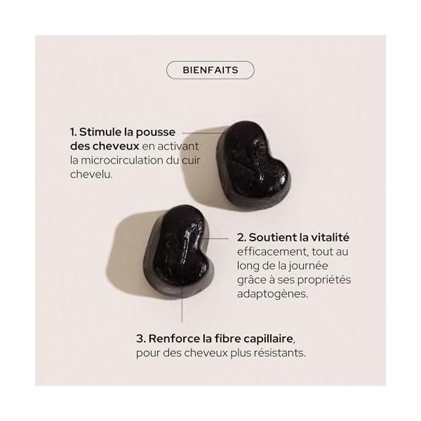 EPYCURE - Gummies Cheveux & Ongles Sans Sucres - Stimule Pousse, Brillance & Résistance - 97% Naturel - Vitamines B6, B5, Bio