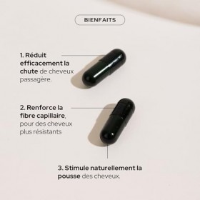 EPYCURE - Cure Cheveux & Ongles - Stimule Pousse, Brillance, Croissance & Résistance - 93% Naturel - Pousse de Pois, Vitamine
