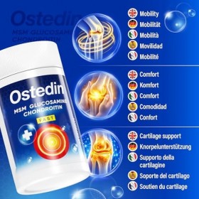Ostedin supplément de bien-être des articulations, 30 capsules, aide à soulager la raideur et linconfort articulaire, donne 