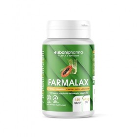 CISBANI PHARMA Farmalax Complément Alimentaire avec Seine, Tamarindo et Mauve pour la Régularité Intestinale, Papaye et Fenou